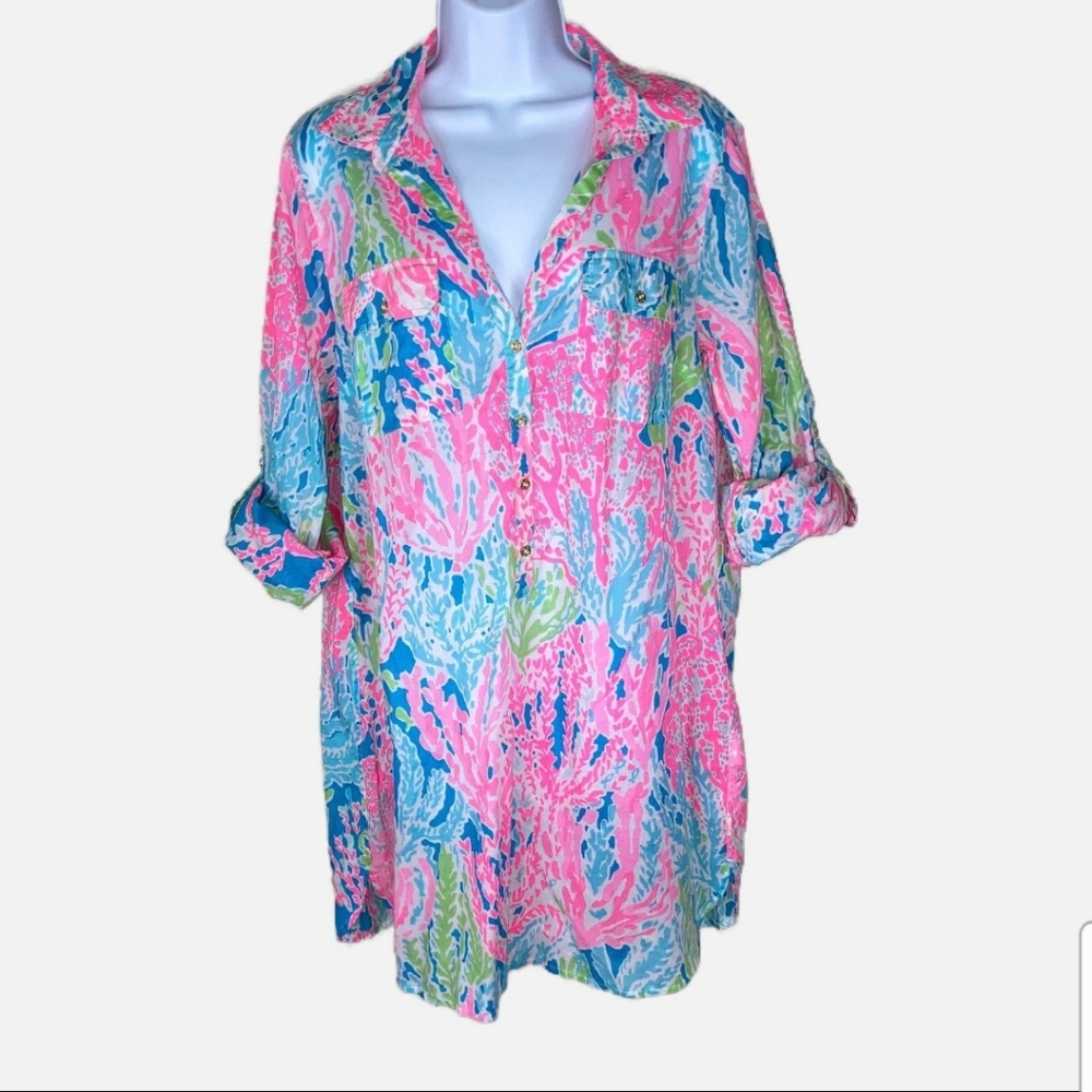 Lilly Pulitzer swim coverup